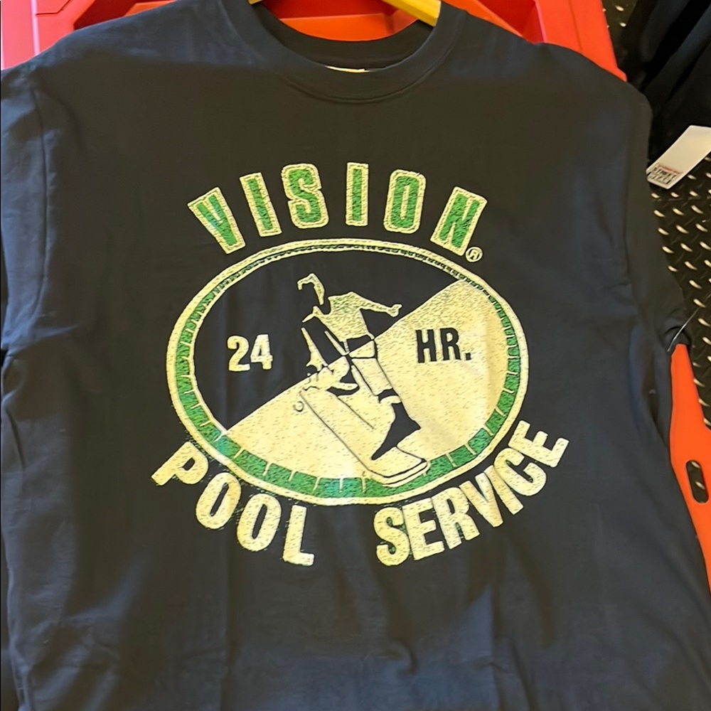 Vision Street Wear Men's Black Graphic T-Shirt